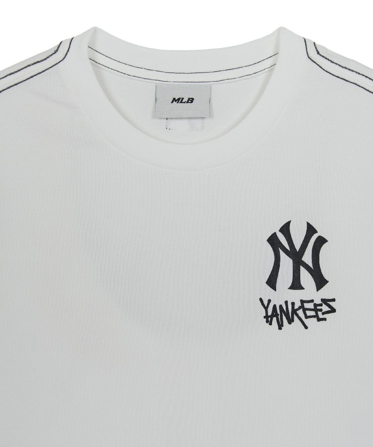엠엘비 키즈(MLB KIDS) 스트릿 베어 아트웍 티셔츠 NY (White)
