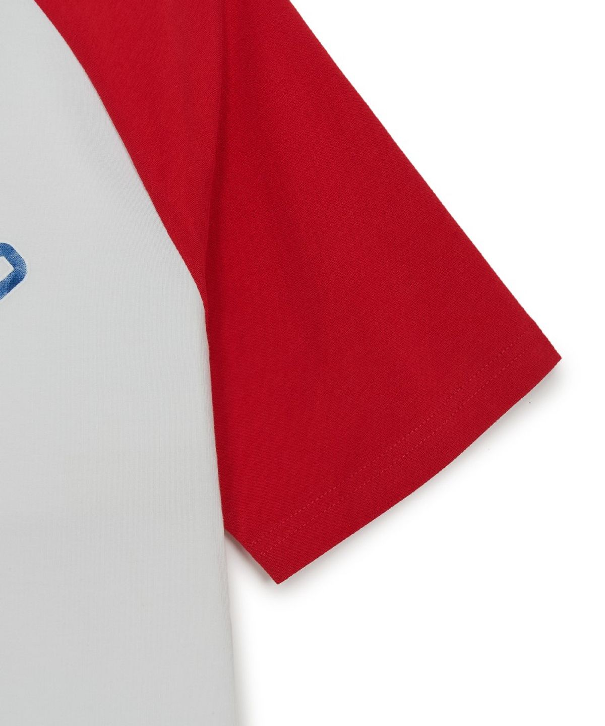 엠엘비 키즈(MLB KIDS) 스포티브 마스코트 배색 래글런 티셔츠 CHC (L.Red)