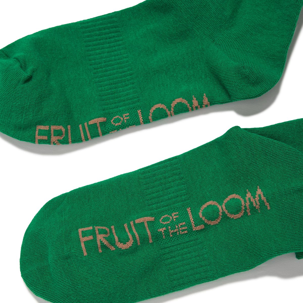프룻오브더룸(FRUIT OF THE LOOM) 웨이브 로고 크루삭스(그린)