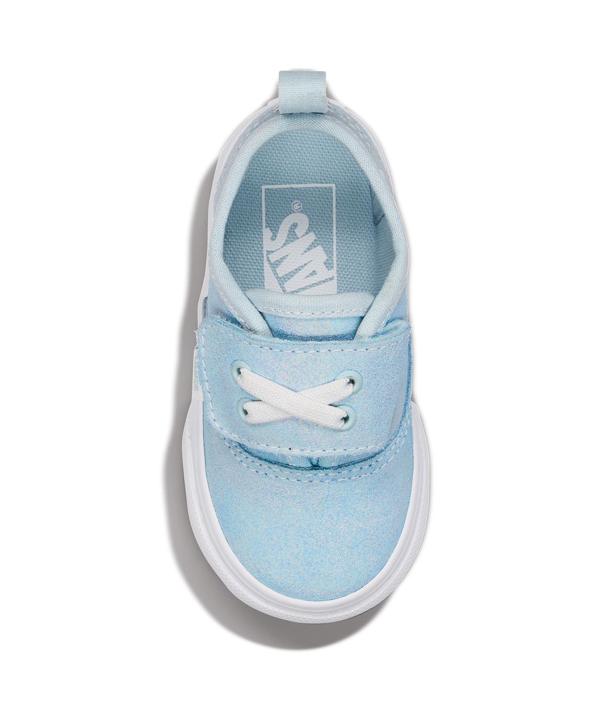 반스 키즈(VANS KIDS) 어센틱 엘라스틱 V 토들러 - 홀로그래픽 다운 미스트 / VN000EENFOA1