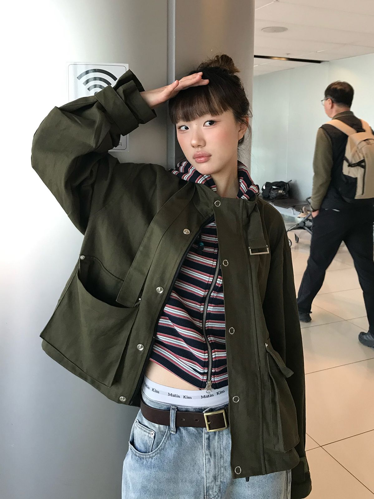 오운서(OWNSER) 뉴포트 빈티지 후드집업 (2 Colors)