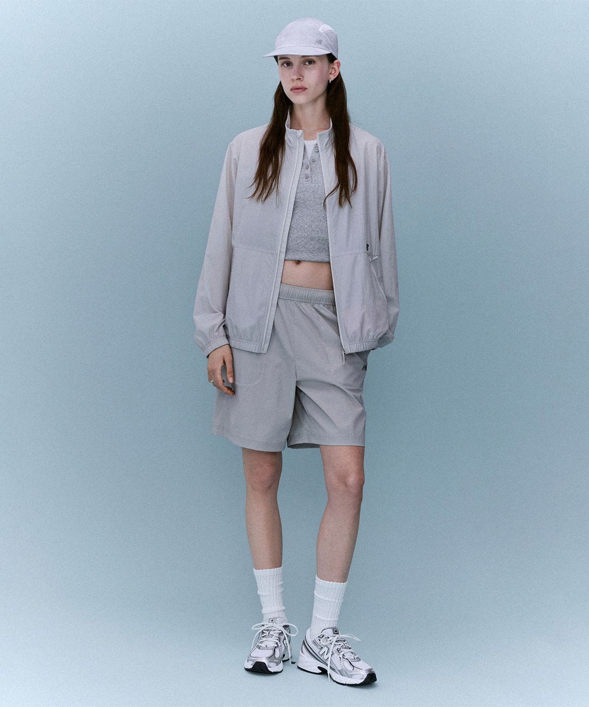 뉴발란스(NEW BALANCE) NBNAGCA023 / UNI 초경량 아우터 점퍼 (L/GRAY)