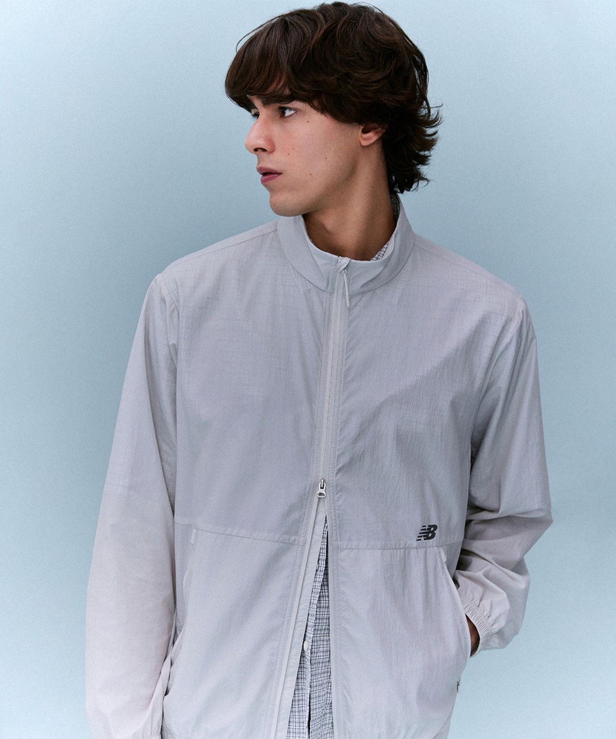 뉴발란스(NEW BALANCE) NBNAGCA023 / UNI 초경량 아우터 점퍼 (L/GRAY)