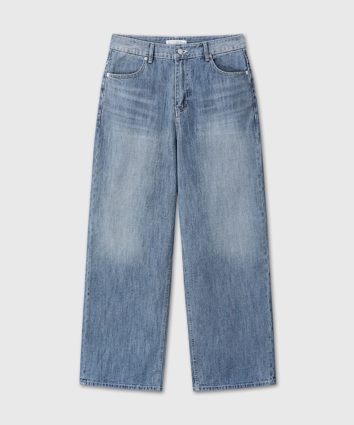 다이브인(DIVEIN) LOOSED WIDE DENIM PANTS (LIGHT INDIGO)