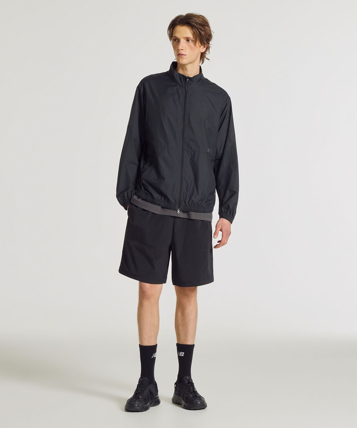 뉴발란스(NEW BALANCE) [2팩] NBNVGCA023 / UNI FROZEN 2PACK 4.5부 반바지 (L/GRAY)