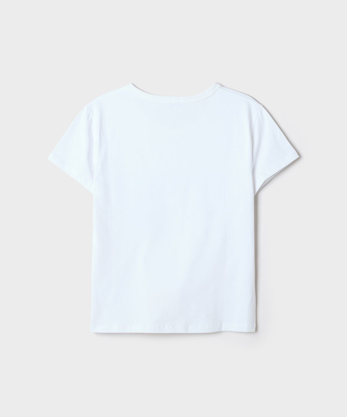 스파오(SPAO) [산리오캐릭터즈] 슬림핏 반팔 티셔츠(WHITE)_SPRLG37U09