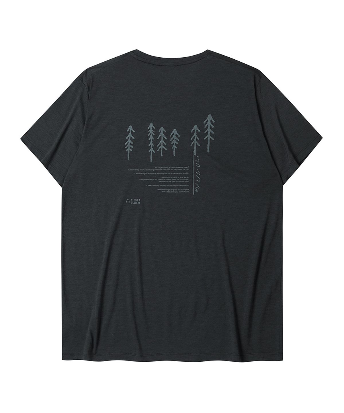 시에라디자인(SIERRA DESIGNS) 시에라 울(SIERRA WOOL) 포레스트 숏슬리브 NAVY