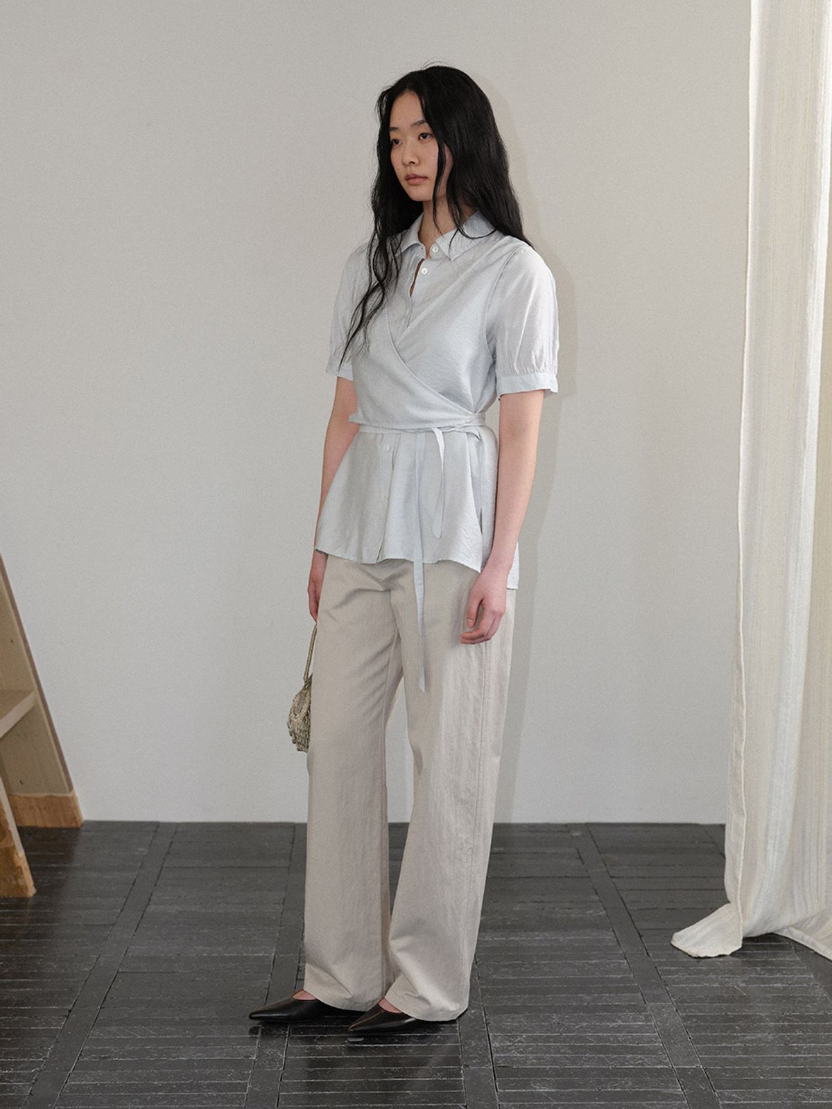 헌치(HUNCH) Layered Shirt Blouse (3color)