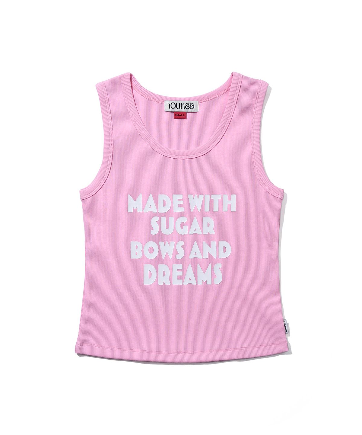 유희(YOUHEE) [3COLORS] TYPOGRAPHIC SLEEVELESS