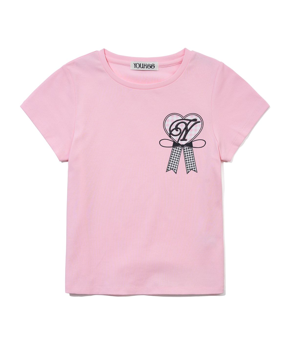 유희(YOUHEE) [3COLORS] YOUHEE ROSETTE T-SHIRTS