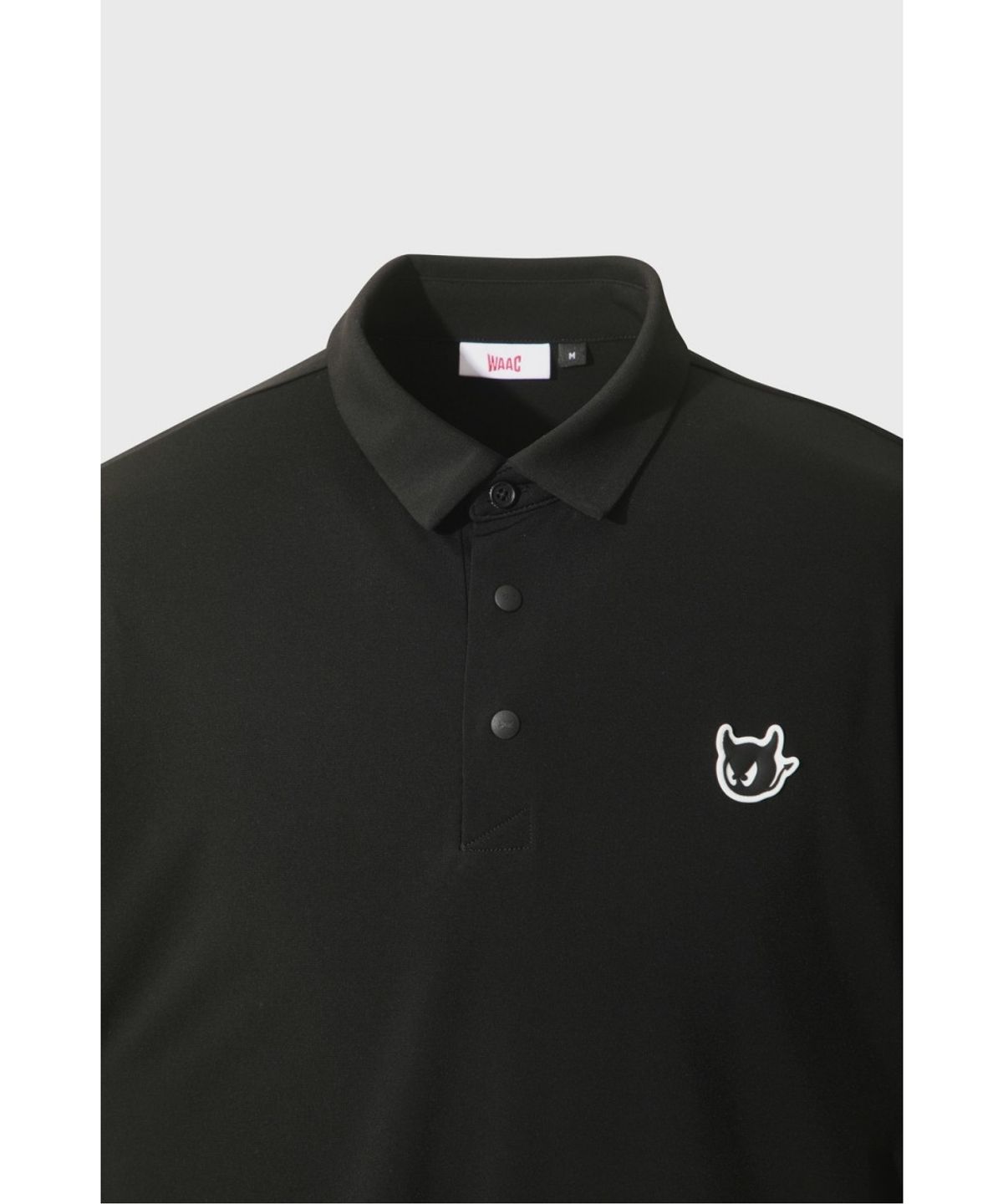 왁(WAAC) [Exclusive] WAACKY Dry Touch Polo WMTCM26904BKX