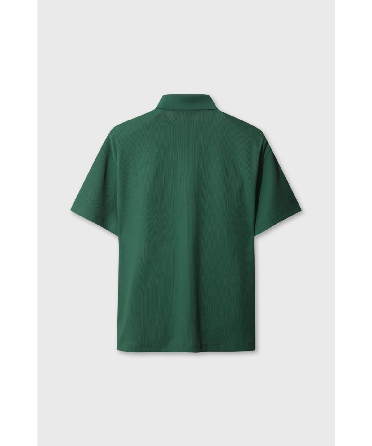 왁(WAAC) Men Signature Loose-fit Cooling Polo WMTCM26908GRD