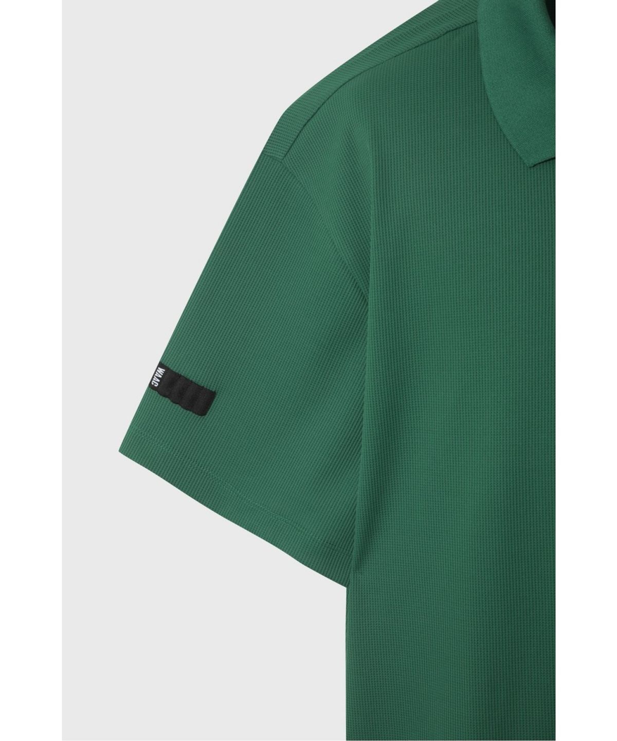 왁(WAAC) Men Signature Loose-fit Cooling Polo WMTCM26908GRD