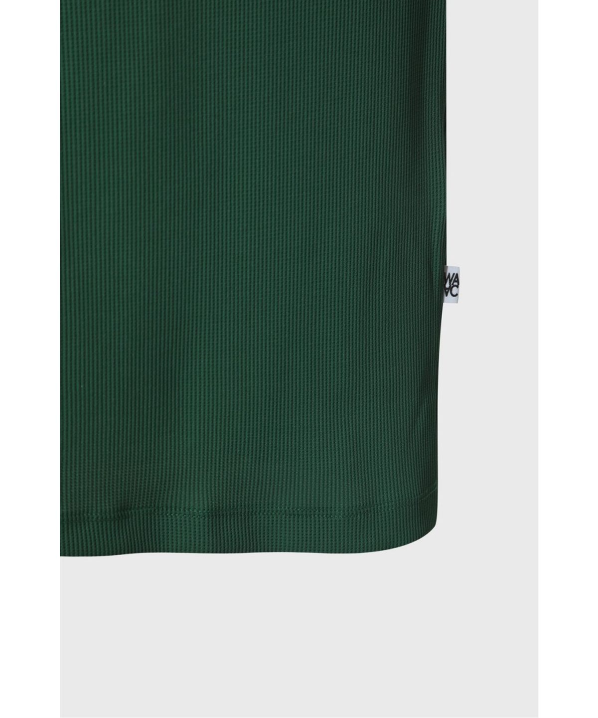 왁(WAAC) Men Signature Loose-fit Cooling Polo WMTCM26908GRD
