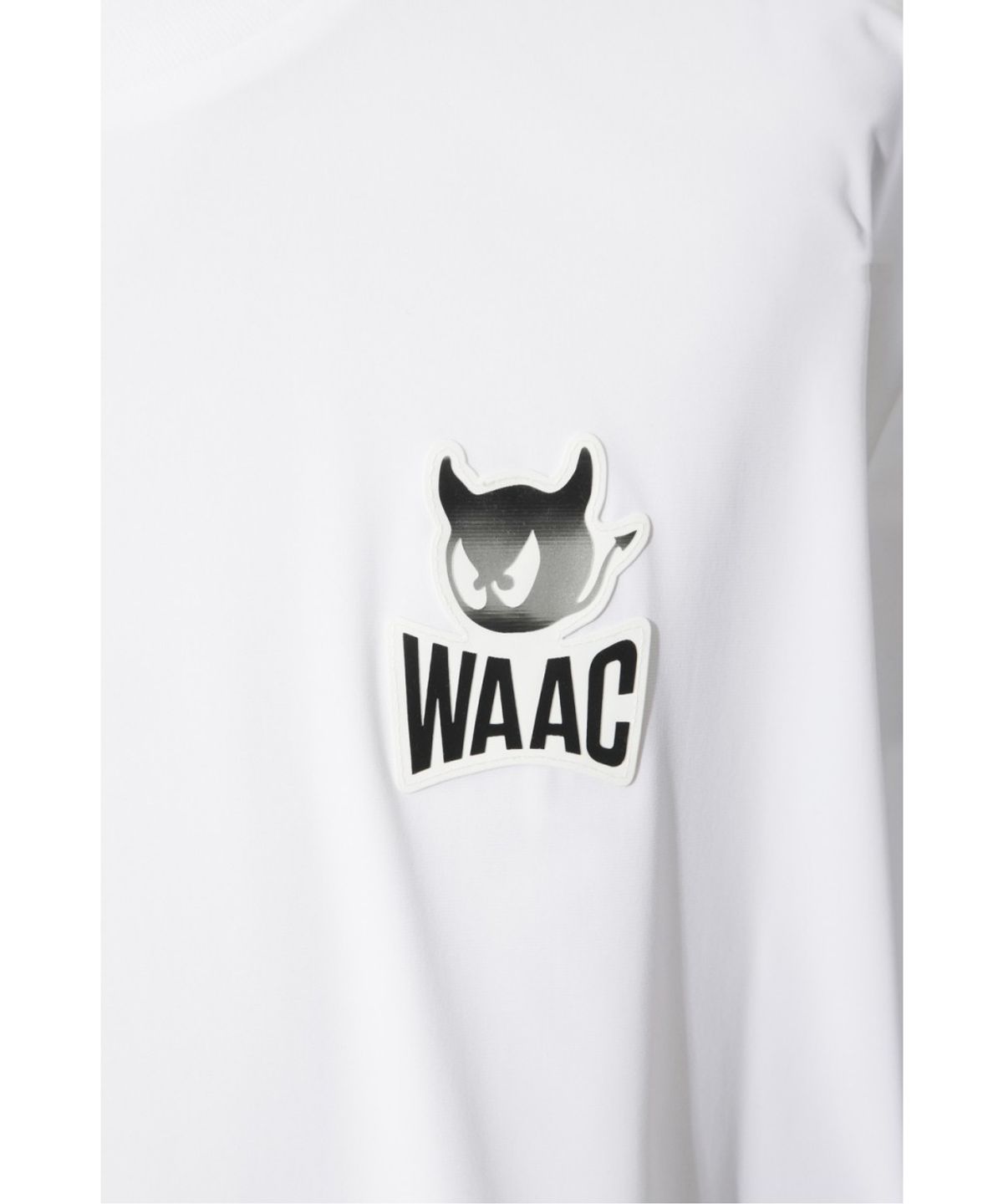 왁(WAAC) [Exclusive]  PLAYER S EDITION Men Emblem Cool T-shirts WMTCM26907WHX