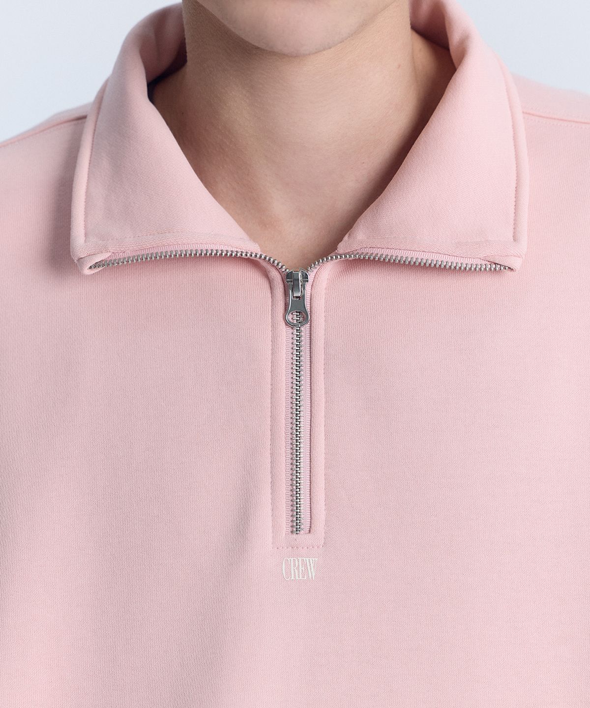 크루멤버스온리(CREW MEMBERS ONLY) AERO HALFZIP PULLOVER PINK