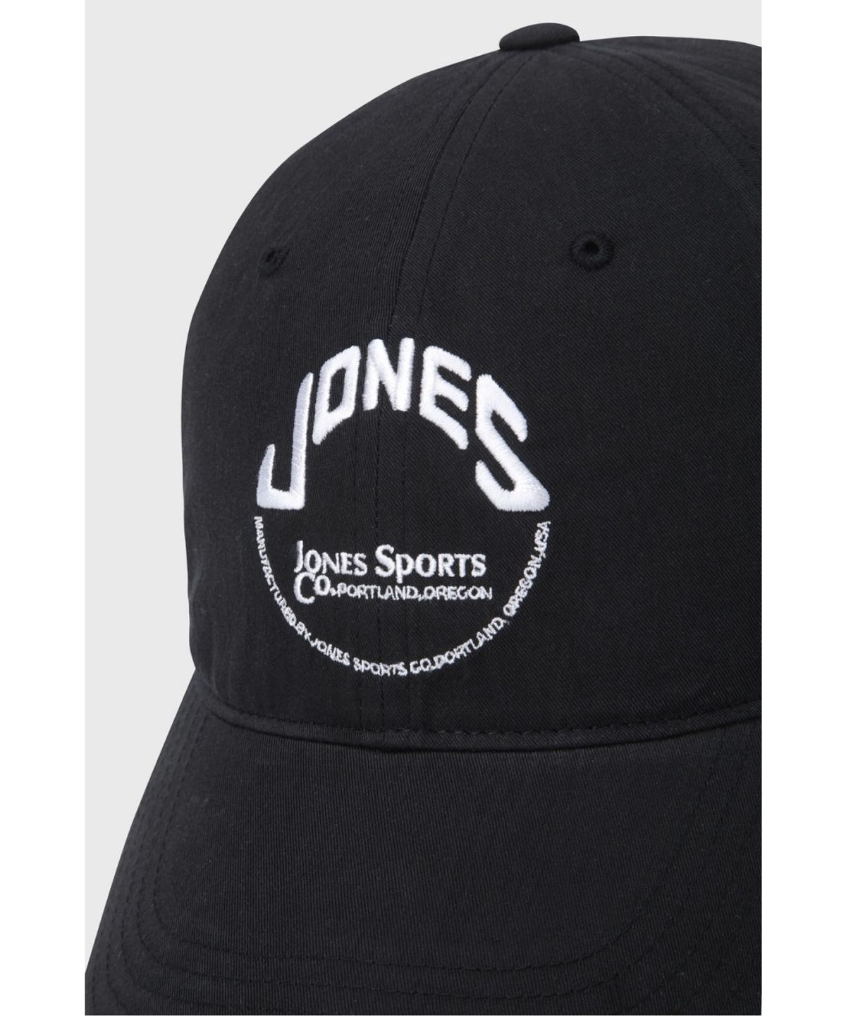 왁(WAAC) JONES Circle Logo Cap WGRCX26371BKX
