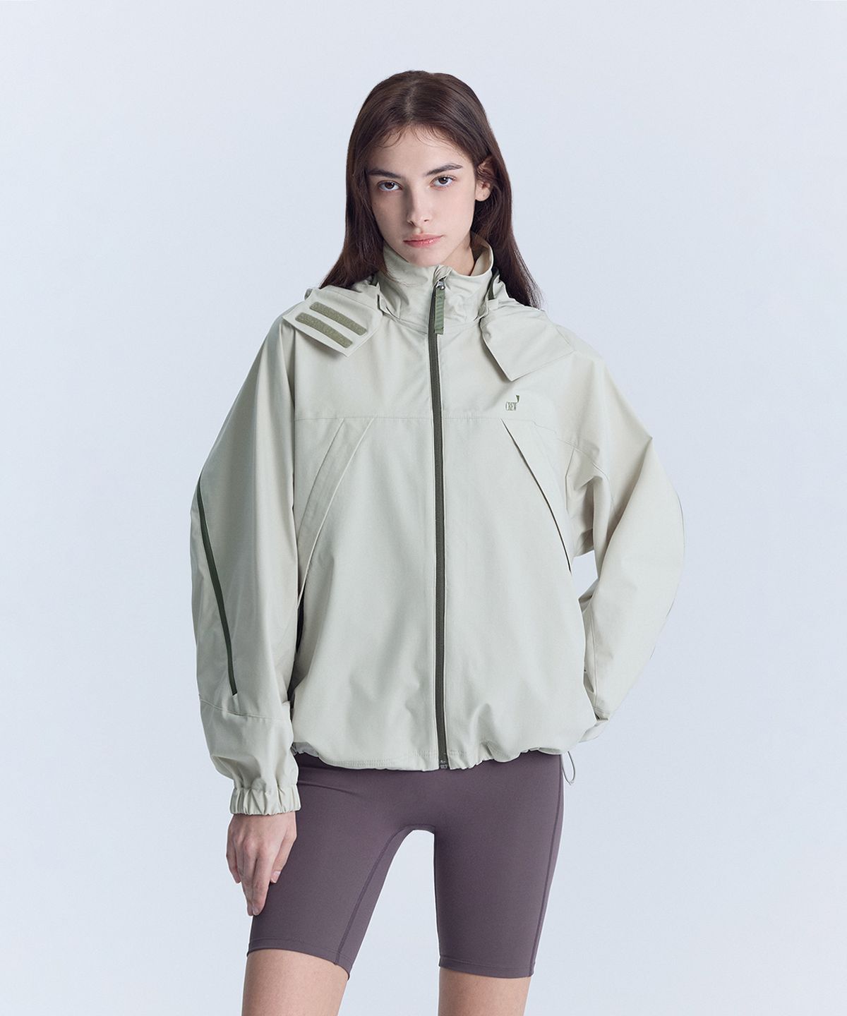 크루멤버스온리(CREW MEMBERS ONLY) AIR VENT WIND JACKET OLIVE