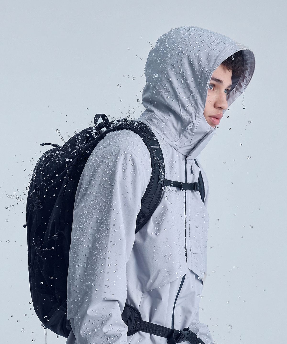 크루멤버스온리(CREW MEMBERS ONLY) RAIN-TECH WIND JACKET GRAY