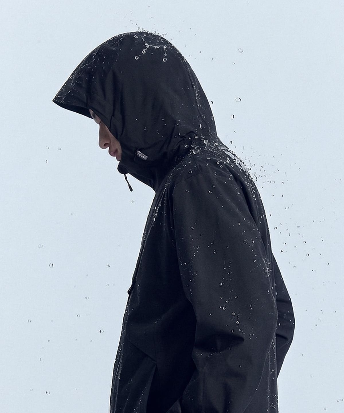 크루멤버스온리(CREW MEMBERS ONLY) RAIN-TECH WIND JACKET BLACK