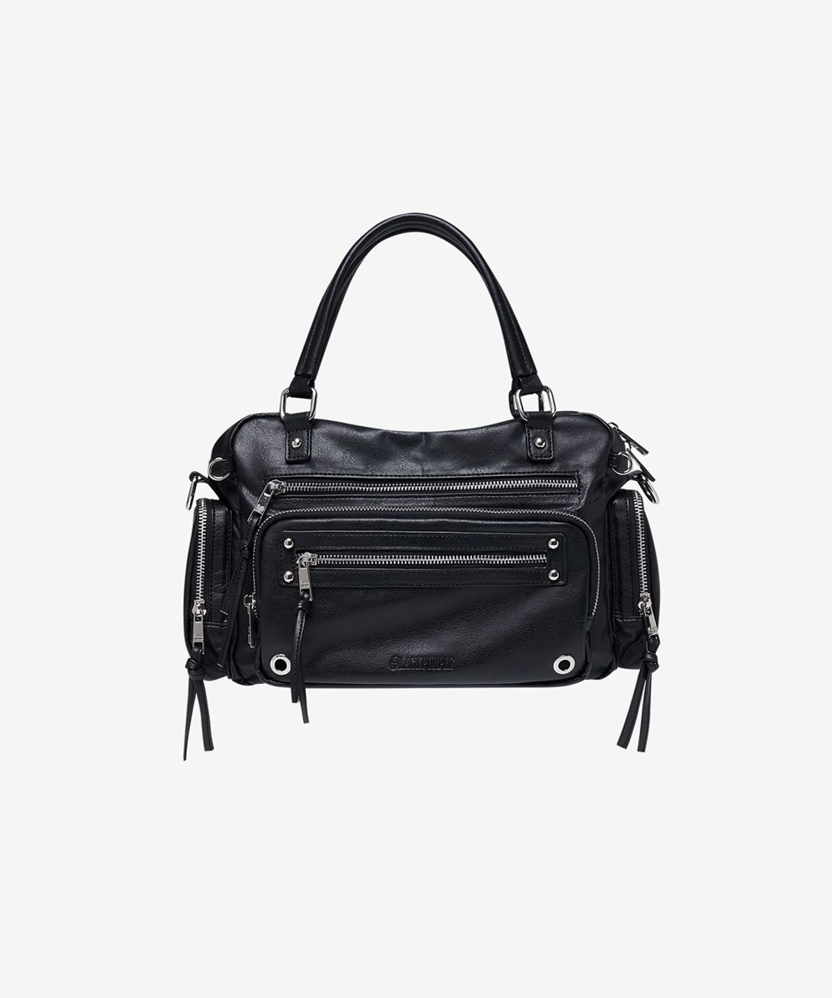 블랙 퍼플(BLACK PURPLE) 브레드 백 _M_블랙 Bread Bag_M_Black