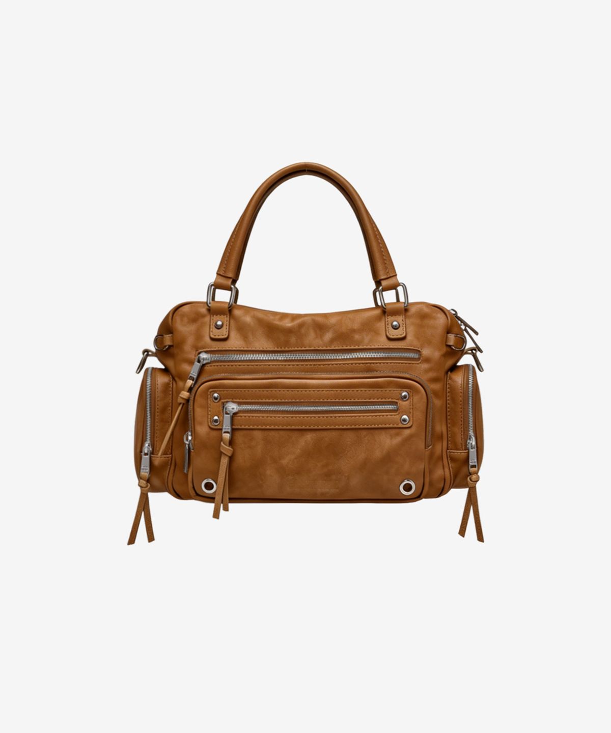 블랙 퍼플(BLACK PURPLE) 브레드 백 _M_캐러멜 브라운 Bread Bag_M_Caramel Brown