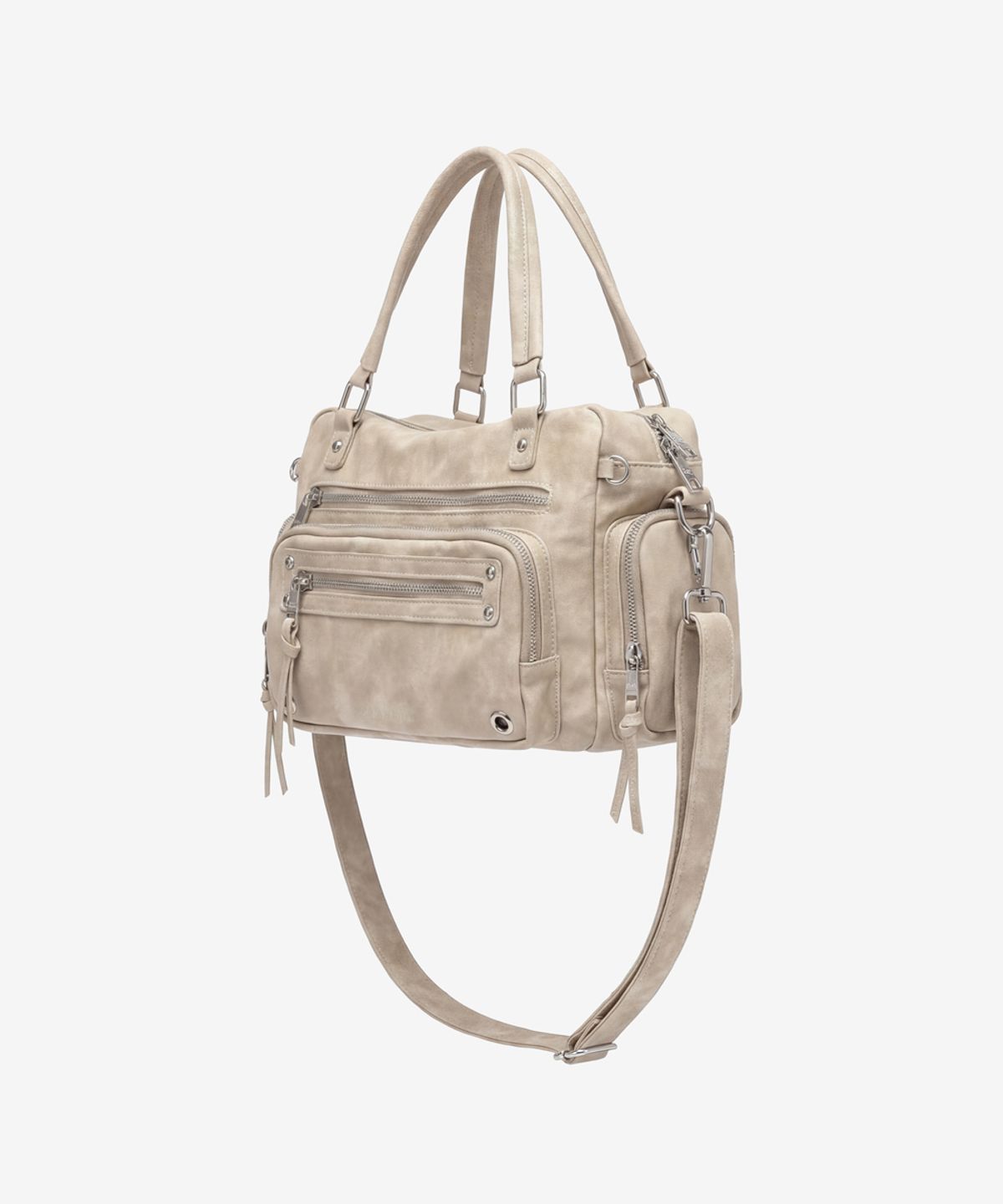 블랙 퍼플(BLACK PURPLE) 브레드 백 _M_베이지 Bread Bag_M_Beige