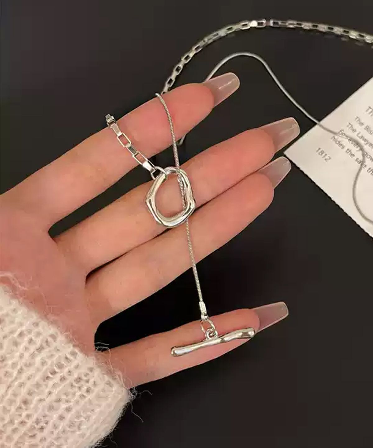 헤이타(HEITA) SER SILVER NECKLACE 세르 레이어드 실버목걸이
