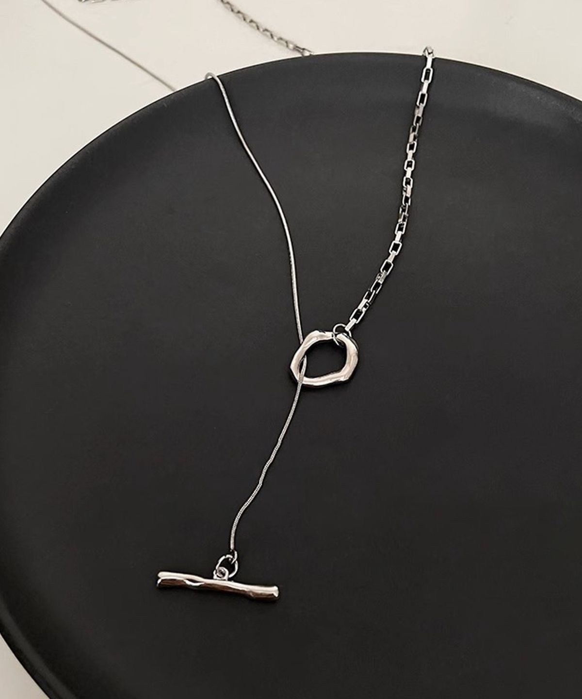 헤이타(HEITA) SER SILVER NECKLACE 세르 레이어드 실버목걸이