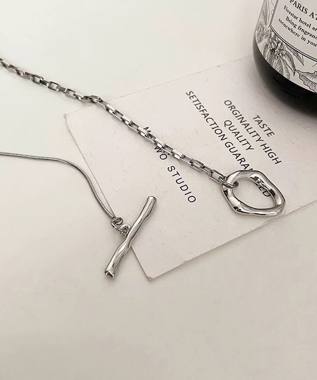 헤이타(HEITA) SER SILVER NECKLACE 세르 레이어드 실버목걸이