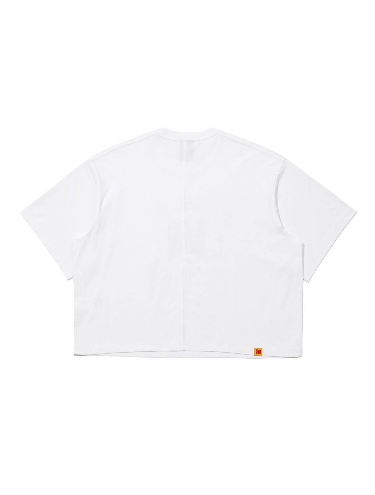 코닥(KODAK) 펀타임35 글리터 반팔 티셔츠 여성 WHITE