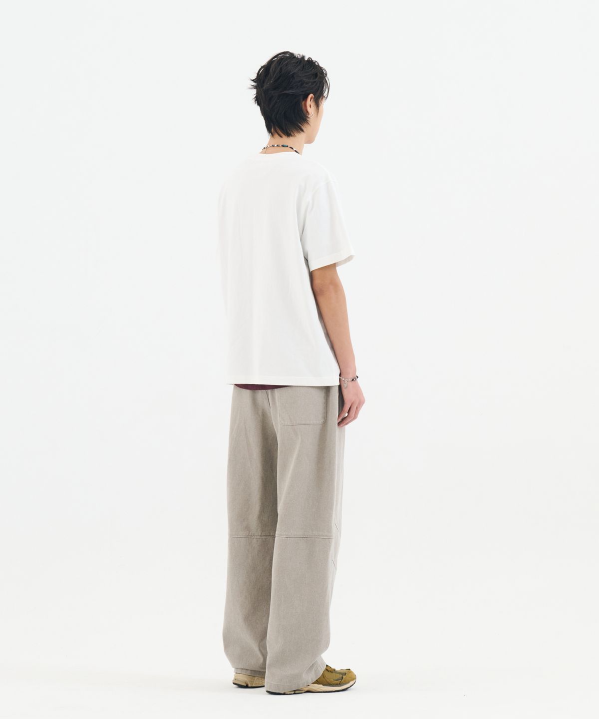 논타입(NONTYPE) SEMI OVERFIT SYMBOL COMFY T-SHIRT (WHITE)