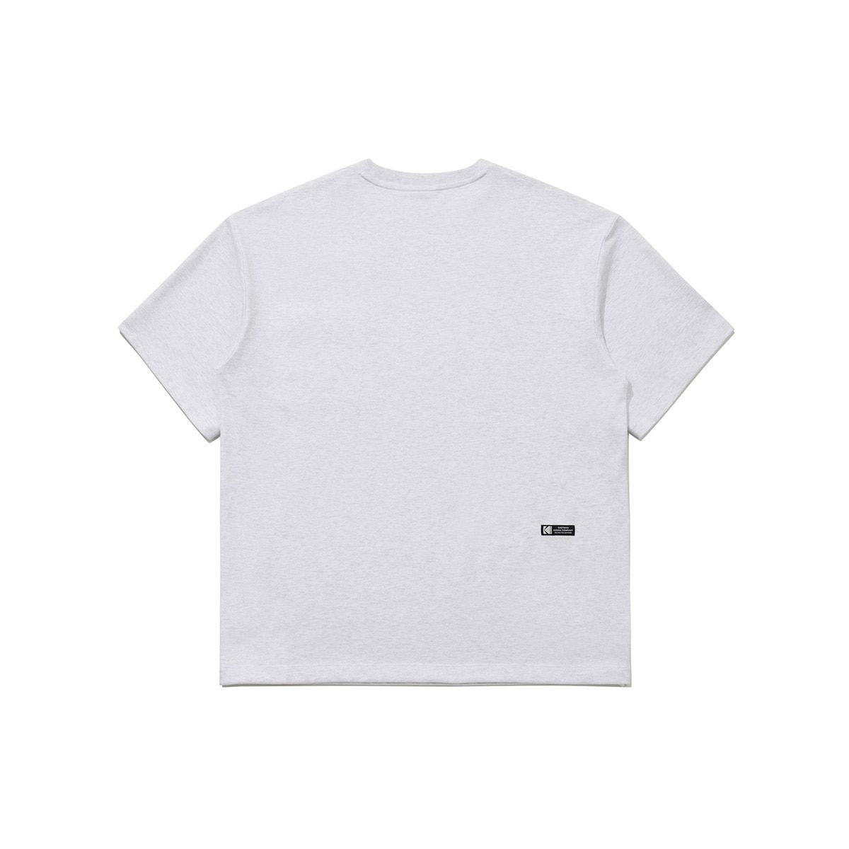 코닥(KODAK) 프레쉬 아스킨 포켓 반팔 티셔츠 WHITE MELNAGE