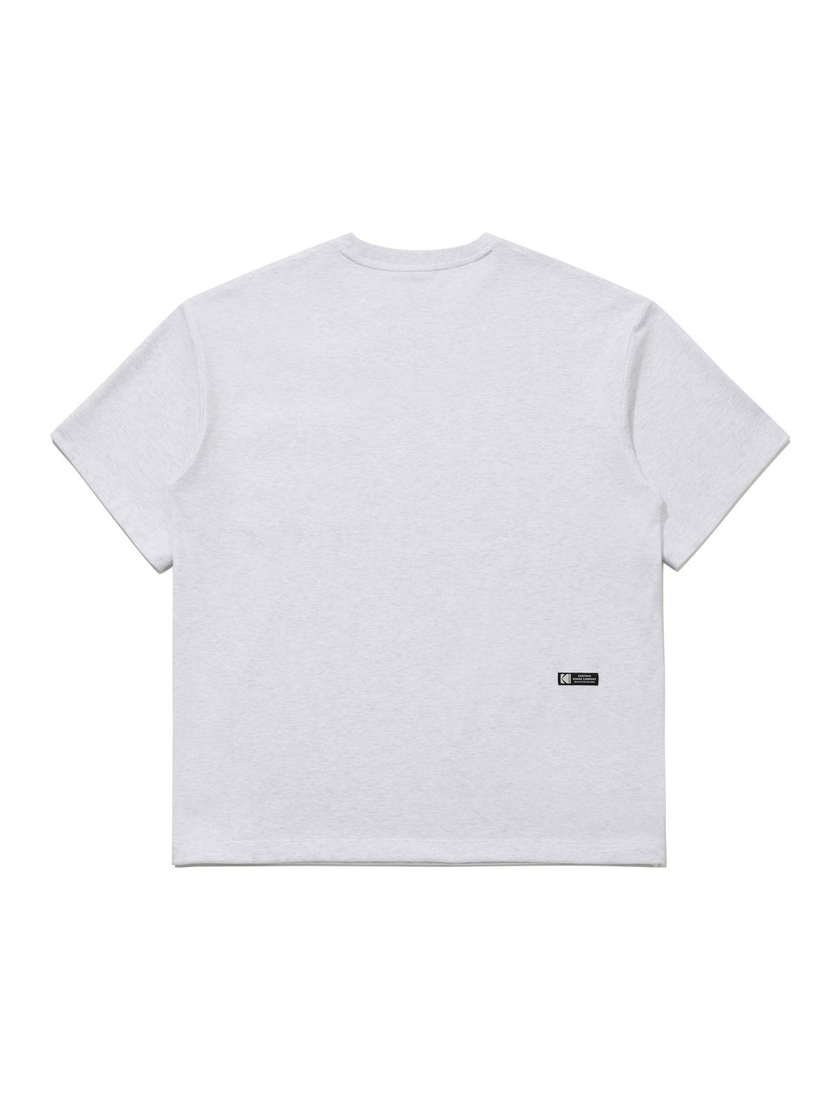 코닥(KODAK) 프레쉬 아스킨 포켓 반팔 티셔츠 WHITE MELNAGE