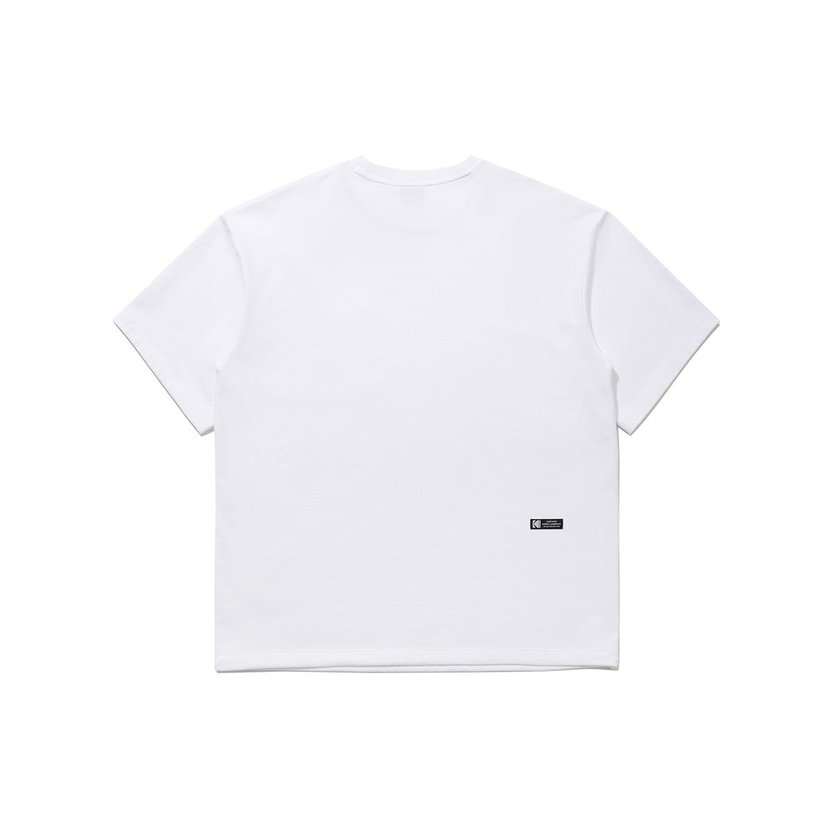 코닥(KODAK) 프레쉬 아스킨 포켓 반팔 티셔츠 WHITE