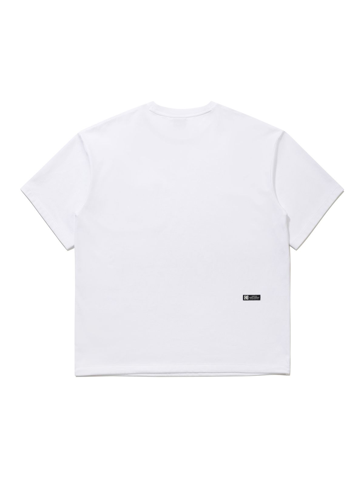 코닥(KODAK) 프레쉬 아스킨 포켓 반팔 티셔츠 WHITE