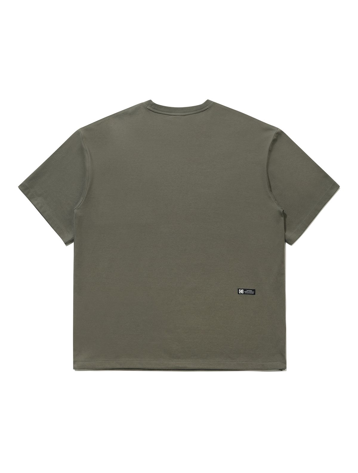코닥(KODAK) 프레쉬 아스킨 포켓 반팔 티셔츠 KHAKI