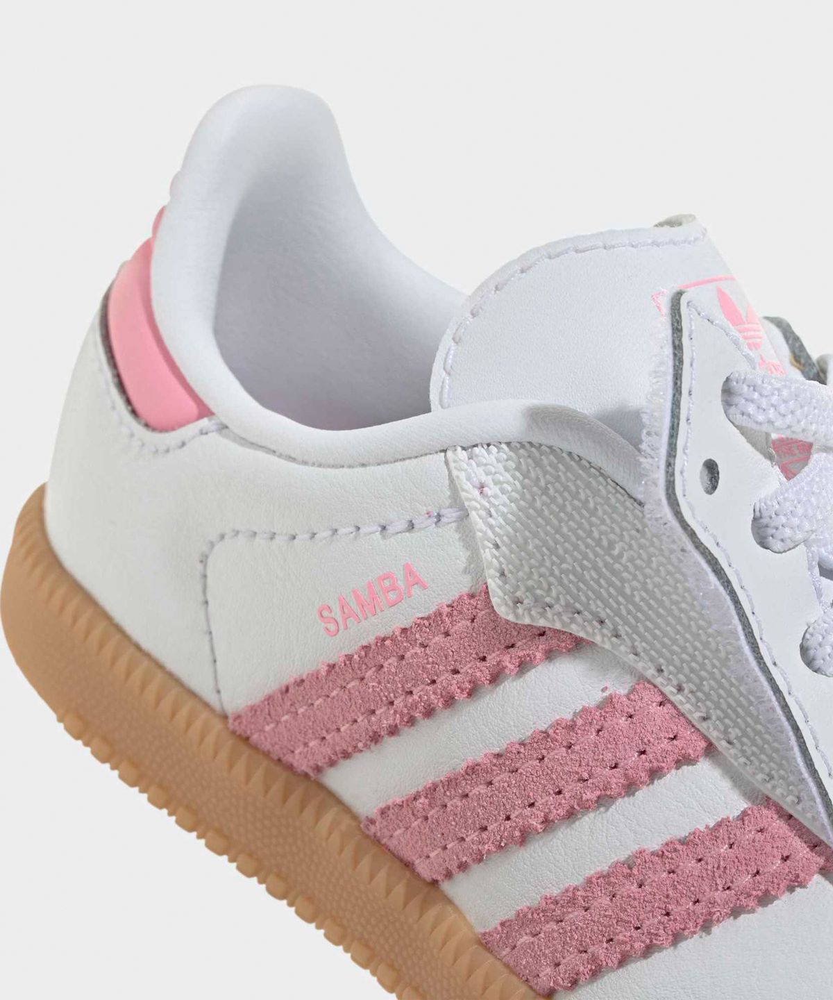 아디다스 키즈(ADIDAS KIDS) 삼바 OG 컴포트 클로저 일라스틱 레이스 인펀트 - 화이트 / JQ2028