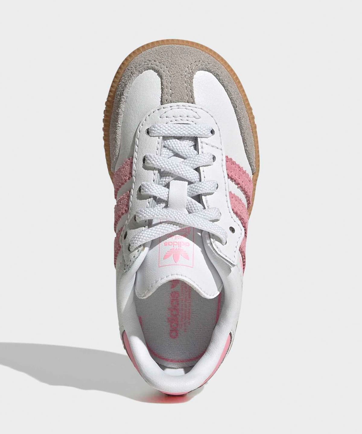 아디다스 키즈(ADIDAS KIDS) 삼바 OG 컴포트 클로저 일라스틱 레이스 인펀트 - 화이트 / JQ2028