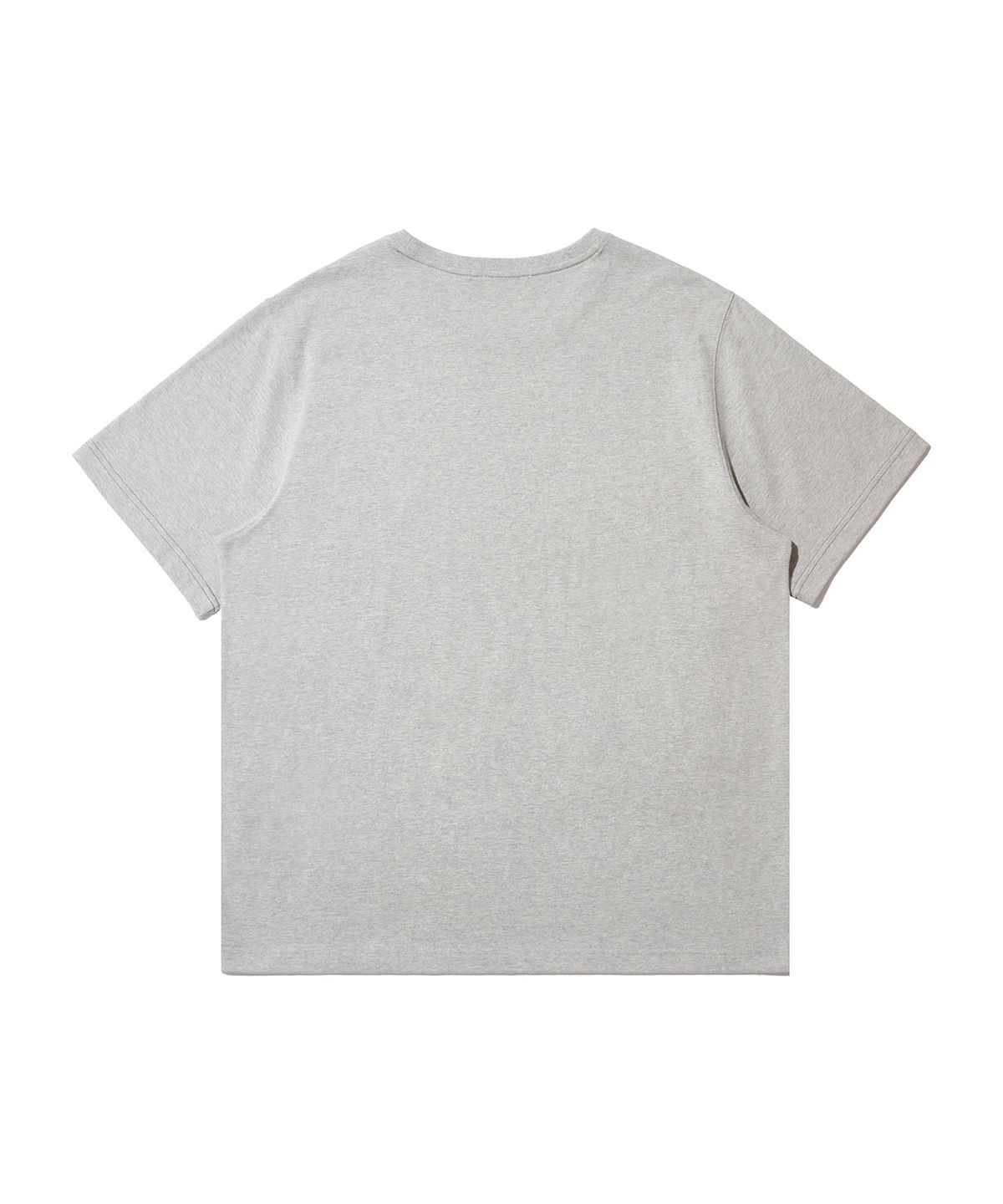 논타입(NONTYPE) SEMI OVERFIT STAR GRAPHIC T-SHIRT (MELANGE GREY)
