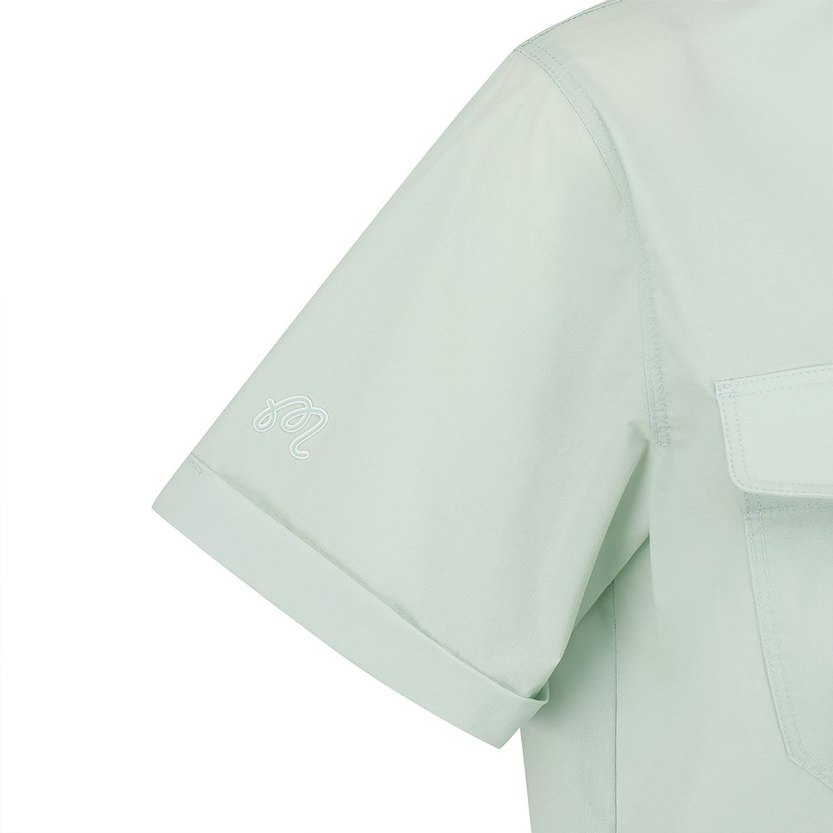 말본 골프(MALBON GOLF) 마이크로에어닷 아웃포켓 카라 피스테 LIGHT MINT (WOMAN)