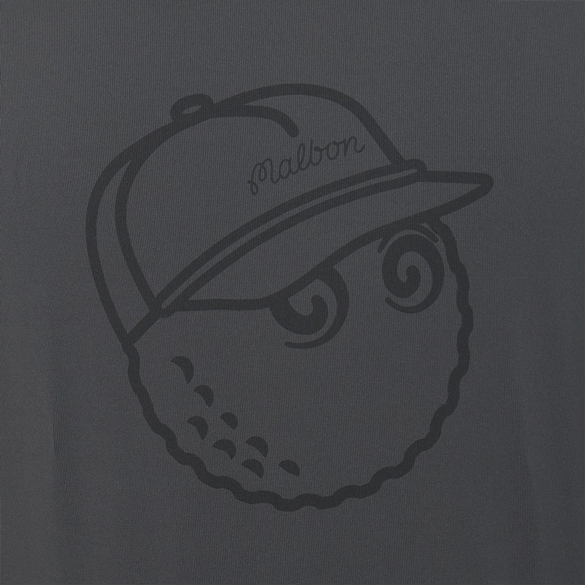 말본 골프(MALBON GOLF) 아이스 폴로 티셔츠 CHARCOAL (MAN)