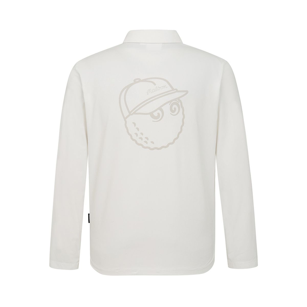 말본 골프(MALBON GOLF) 아이스 폴로 티셔츠 OFF WHITE (MAN)