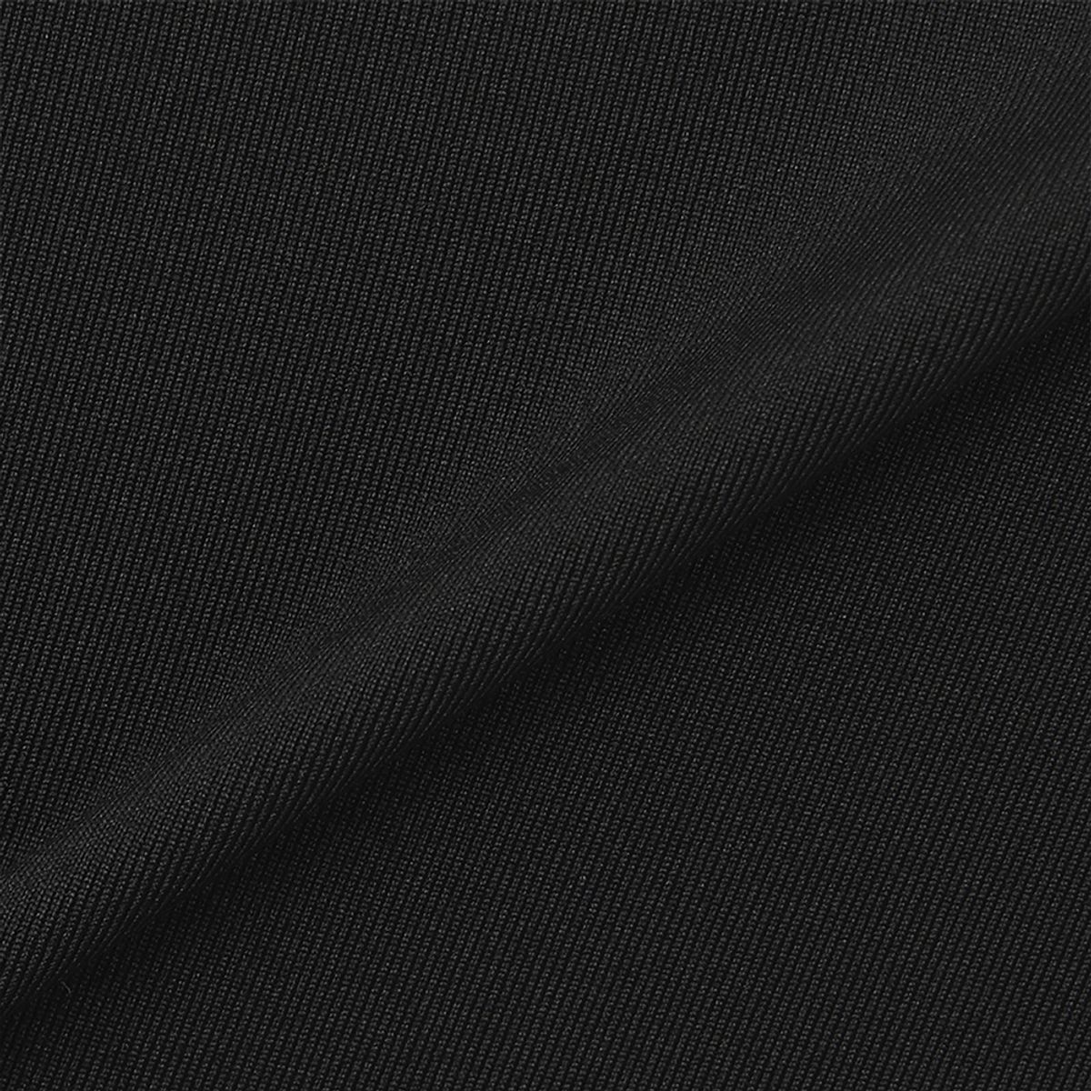 말본 골프(MALBON GOLF) 소매 원포인트 폴로 티셔츠 BLACK (MAN)