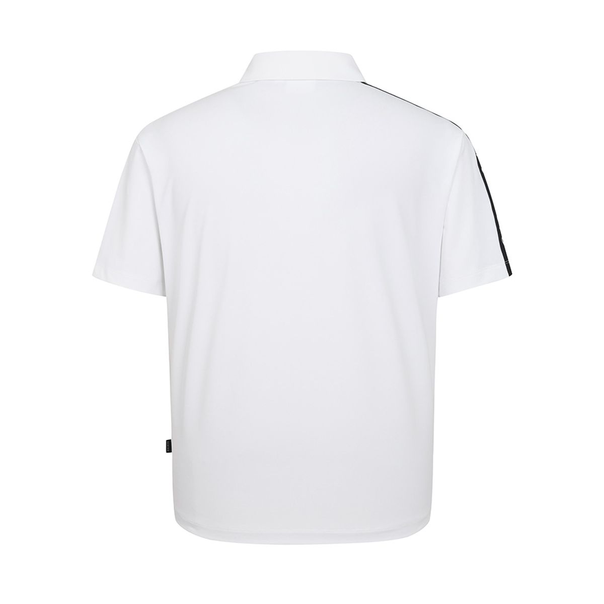 말본 골프(MALBON GOLF) 소매 원포인트 폴로 티셔츠 OFF WHITE (MAN)