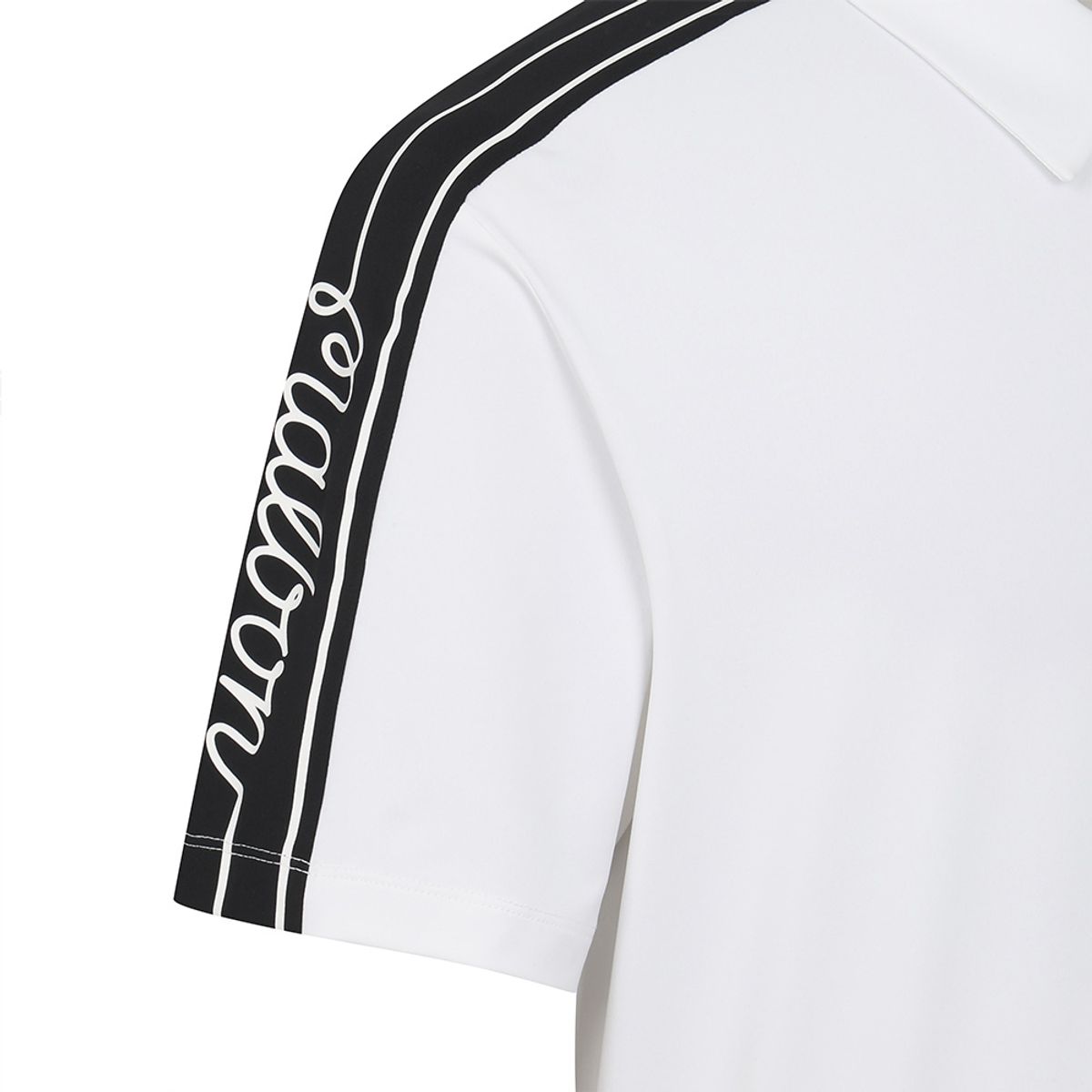 말본 골프(MALBON GOLF) 소매 원포인트 폴로 티셔츠 OFF WHITE (MAN)