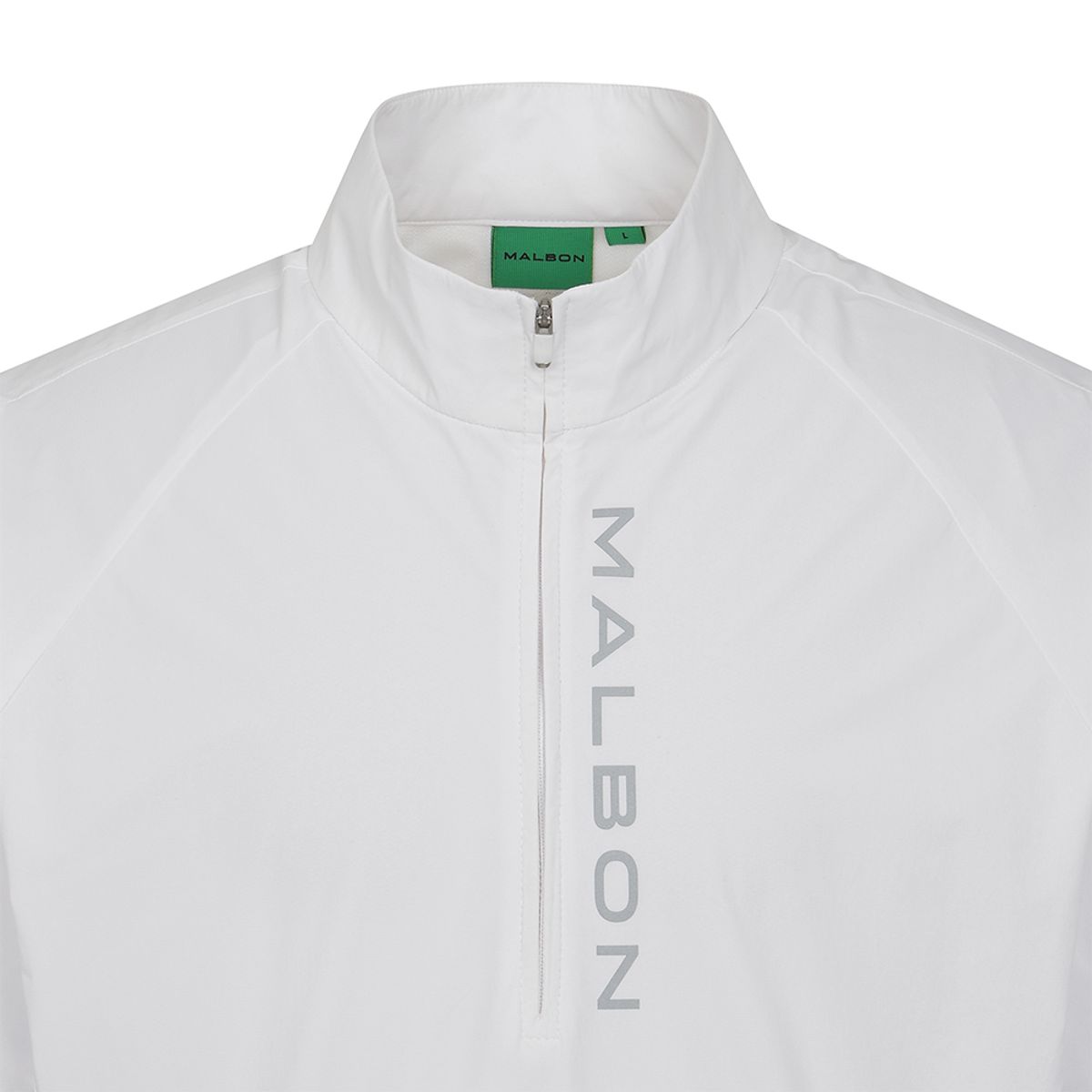 말본 골프(MALBON GOLF) 퍼포먼스 반팔 아노락 WHITE (MAN)