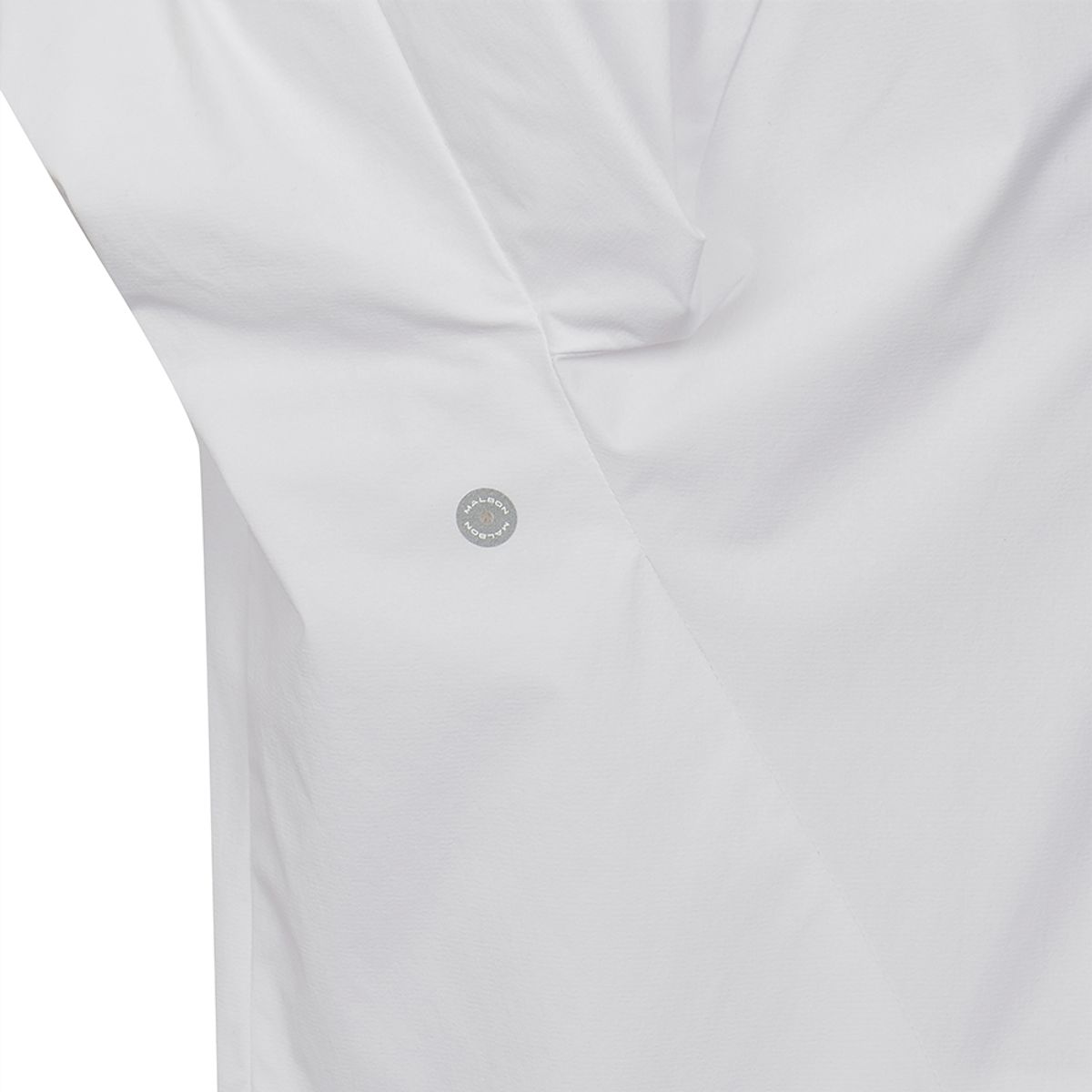 말본 골프(MALBON GOLF) 퍼포먼스 반팔 아노락 WHITE (MAN)