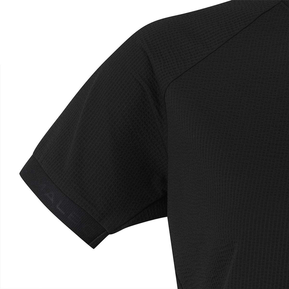 말본 골프(MALBON GOLF) 퍼포먼스 모크넥 티셔츠 BLACK (WOMAN)