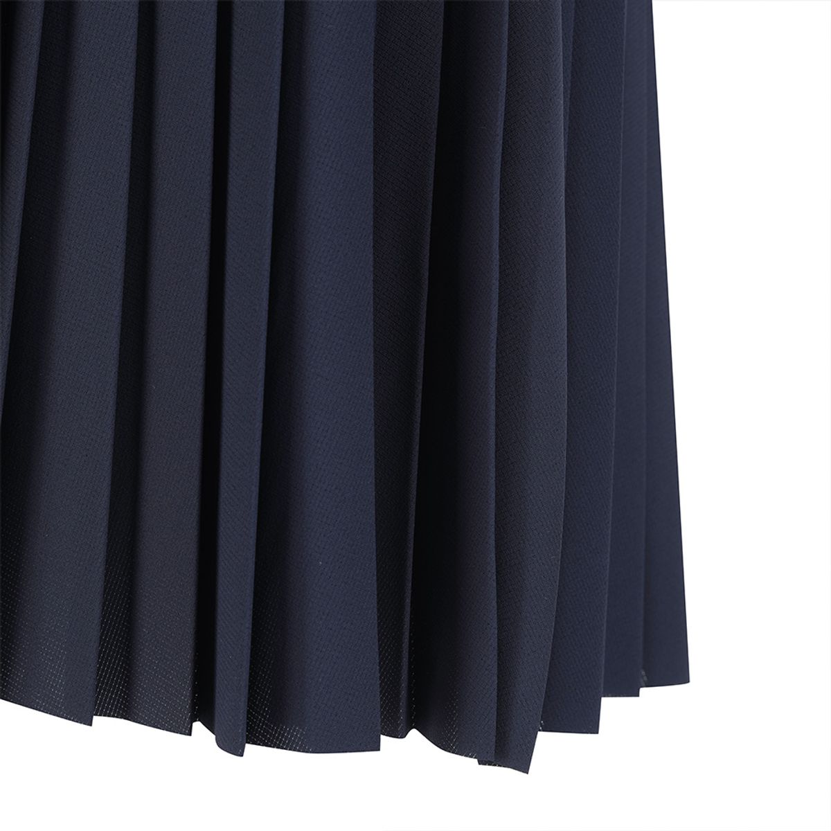 말본 골프(MALBON GOLF) 슬림핏 플리츠 레이어드 퍼포먼스 원피스 NAVY (WOMAN)